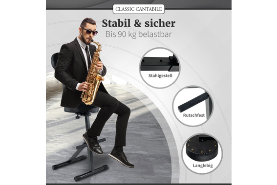 Classic Cantabile ST-200 PRO Stehhilfe  - Retoure (Zustand: sehr gut) image 7