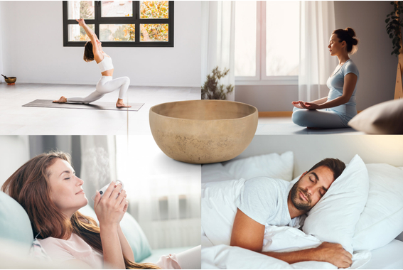 XDrum Therapeutic Klangschale Ton A / 650 g Kissen Set image 7