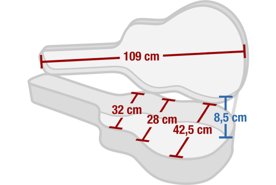 Housse Rocktile pour Guitares Semiacoustiques Hollowbody image 7