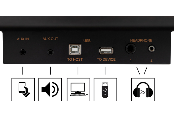 Steinmayer DP-361 RW Digitalpiano dunkles Rosenholz  - Retoure (Zustand: gut) image 7