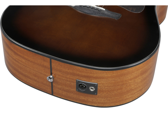 Ibanez AAD51CE-DVS Westerngitaar Dark Violin Sunburst image 7