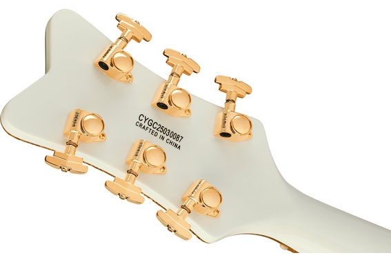 Gretsch Synchromatic Falcon Hollow Body Single-Cut with Bigsby Snowcrest White image 7