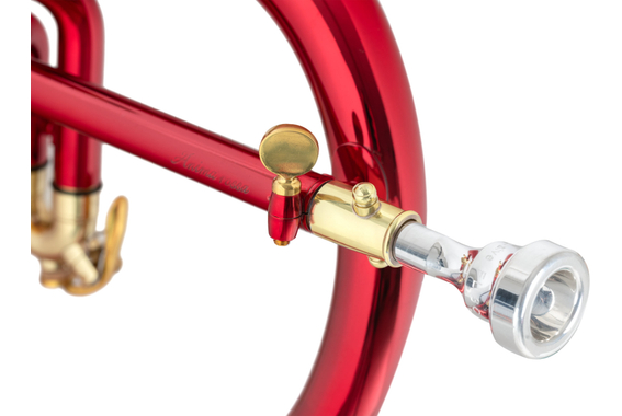 Lechgold FH-60AR Anima rossa Bb-Flügelhorn rot  - Retoure (Zustand: sehr gut) image 7