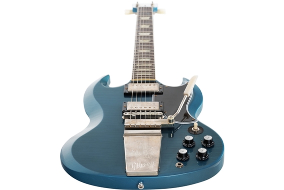 Gibson 1964 SG Standard Reissue Maestro Pelham Blue image 7
