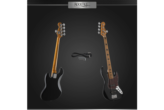 Rocktile Pro JBS50-BK E-Bass Schwarz  - Retoure (Zustand: gut) image 7
