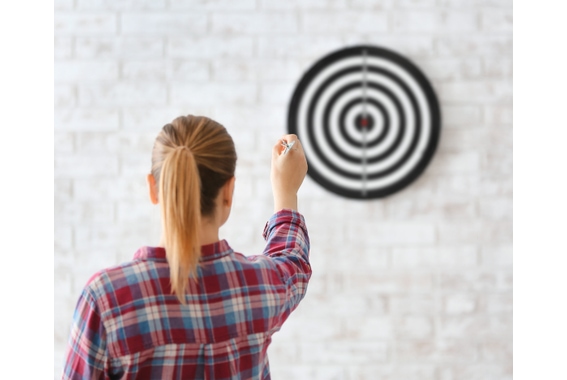 Stagecaptain DBP-1810 BullsEye Cible de fléchettes en papier image 7