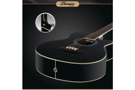 Shaman AB4-50CE-BK Basse Acoustique Noire image 7