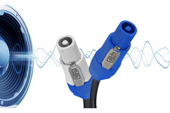 Pronomic Power Twist 1 Cavo di Alimentazione 1m Set da 5 image 7