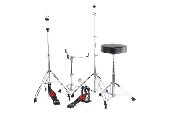 XDrum Semi 22" Standard Batería Satin Purple Sparkle Set + Amortiguadores image 7