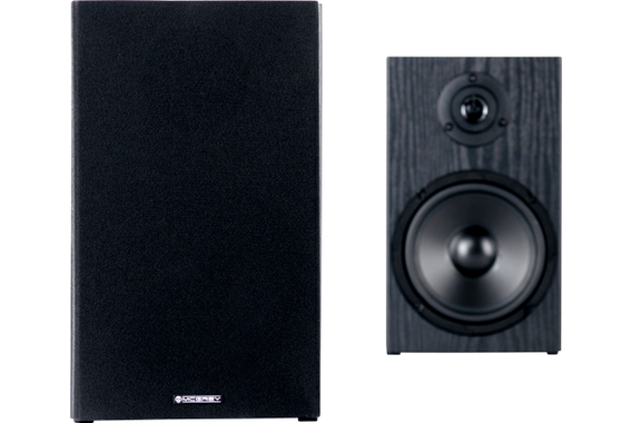 McGrey BSS-265 BK 6,5" HiFi Regallautsprecher Paar Schwarz 2x 40W RMS  - Retoure (Zustand: gut) image 7