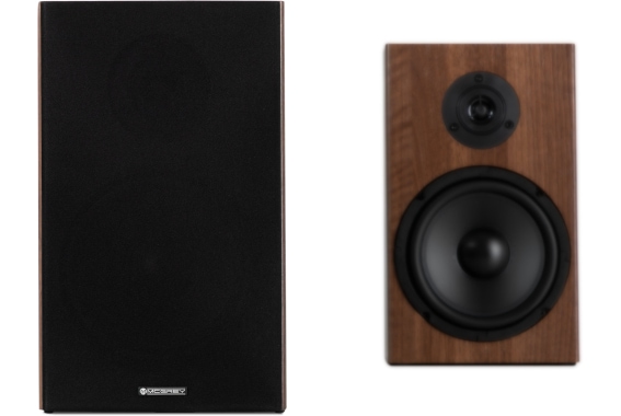 McGrey BSS-265 BR 6,5" HiFi Boekenplankluidsprekers Paar bruin 2x 40W RMS image 7