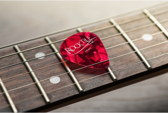 Rocktile Plektren Red Tortoise Heavy 12er Pack image 7