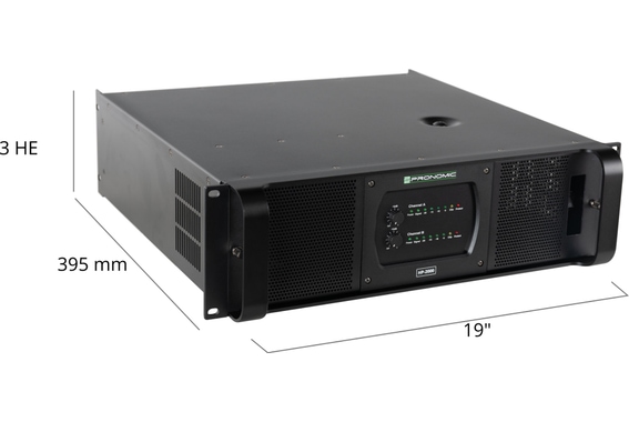 Pronomic HP-2000 Amplificateur de Puissance 2x 3000 Watt image 7