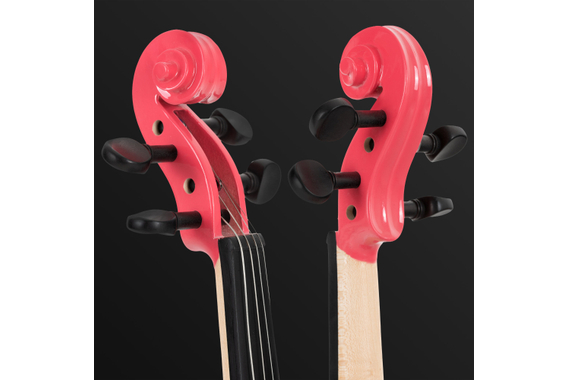 Classic Cantabile VP-100PK 1/2 Violinenset Pink image 7
