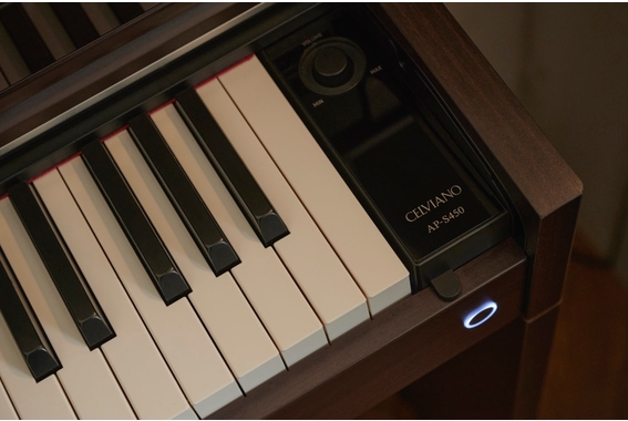 Casio Celviano AP-S450 BN Digitalpiano marrone Set CB-30 image 7