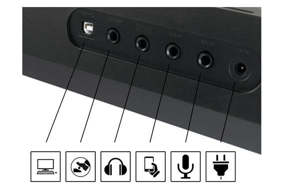 Classic Cantabile LK-290 Leuchttasten-Keyboard  - Retoure (Zustand: sehr gut) image 7
