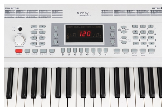 FunKey 61 Edition Touch Weiß  - Retoure (Zustand: sehr gut) image 7