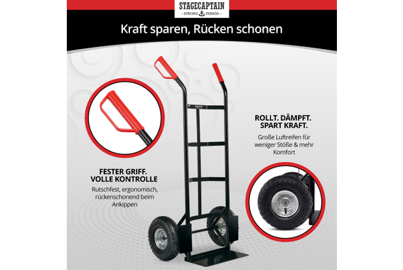 Stagecaptain Carryboy Sackkarre, max. 200 kg  - Retoure (Zustand: sehr gut) image 7