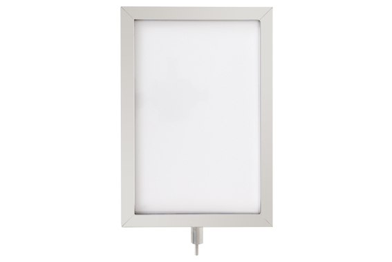 Stagecaptain SAHK-4 Supporto Cartelli Argento per PLS-150 Deluxe Palo Segnaletico image 7