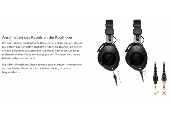 Rode NTH-100 Studio-Kopfhörer  - Retoure (Zustand: sehr gut) image 7