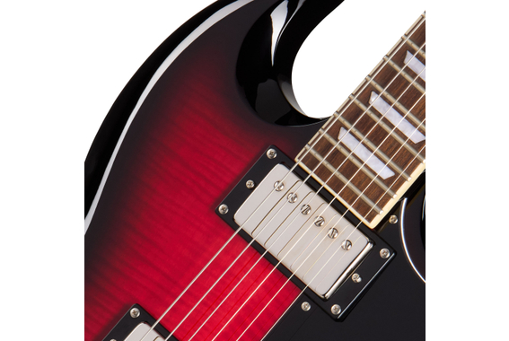 Epiphone SG Tribute Plus Cherry Burst image 7