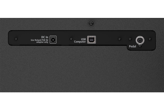 Roland F107-BKX Digitalpiano nero opaco image 7