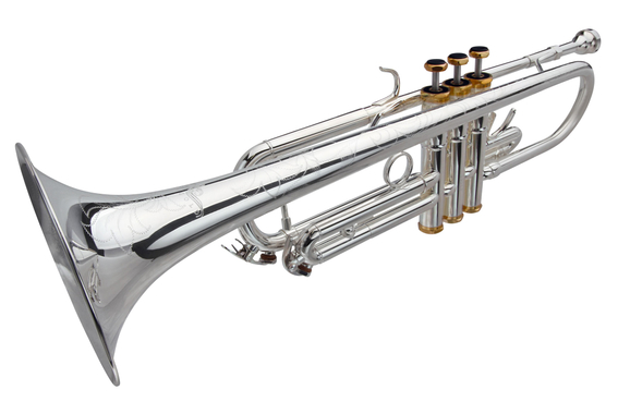 Lechgold TR-16S Bb-trompet verzilverd image 7