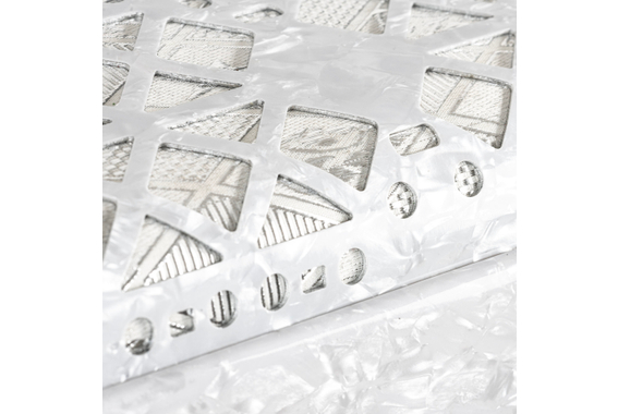 Classic Cantabile 96-Bas Accordeon "Secondo V" Wit G-g'' image 7