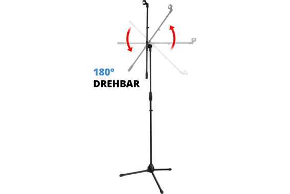 McGrey MBS-01 Pied de Micro avec Perche et Pince Micro 5x Set image 7