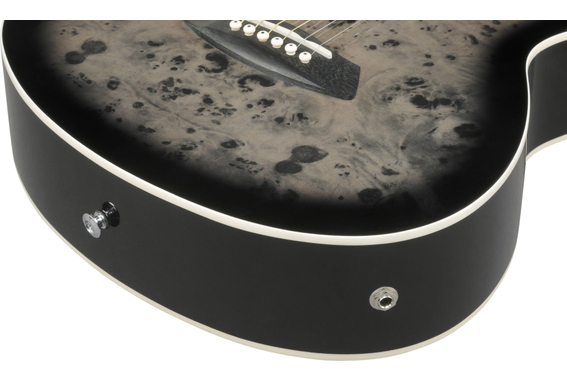 Ibanez TCY10PA-BKB Westerngitarre Transparent Brown Black Burst High Gloss image 7