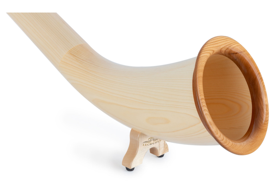 Lechgold Alphorn Natur F 360 cm 3-delig Set incl. Fis-Handbuis image 7