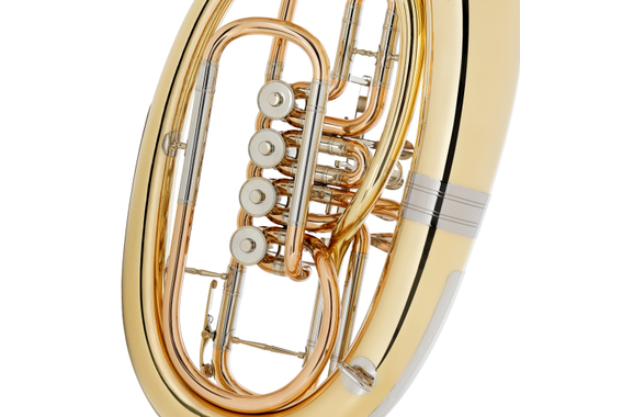 Miraphone Bb-Baryton 54L Loimayr Laiton/Laiton Doré 4 Pistons image 7