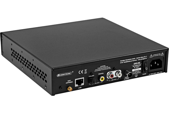 Omnitronic DRS-95 Internetradio mit DAB+ und Bluetooth  - Retoure (Zustand: sehr gut) image 7