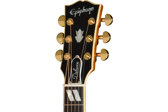 Epiphone Hummingbird Deluxe EC Autumn Burst image 7