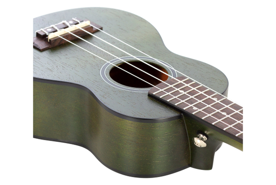 Set Ukulele Sopran Cascha Premium Mahogany Verde image 7