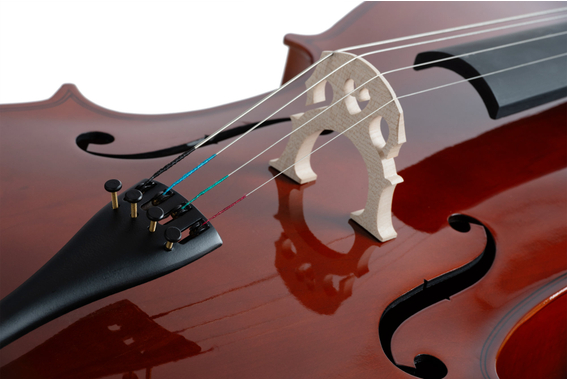 Classic Cantabile CP-100 Cello 4/4 Set inkl. Bogen + Tasche  - Retoure (Zustand: sehr gut) image 7