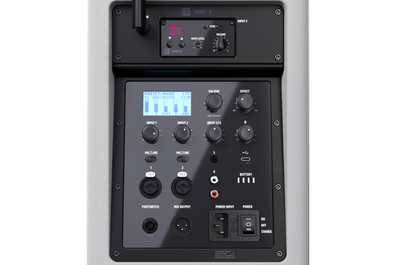 LD Systems ANNY 8 BPH B8 W Pure White image 7