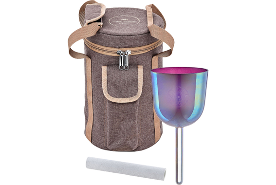 Meinl Sonic Energy ESOLCSB741 3,75" Essence Solfeggio Crystal Singing Bowl Sol 741 Hz Lavande Violette image 7