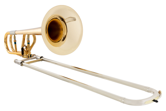 Lechgold QP-18GL Quartposaune Goldmessing  - Retoure (Zustand: sehr gut) image 7