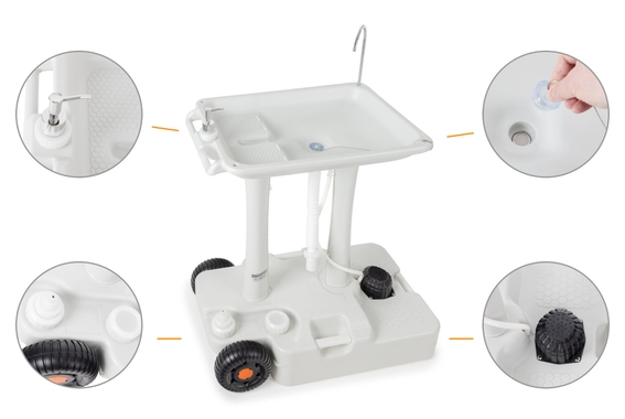 Stagecaptain PSW-30 Pro Quixie Lavandino Portatile per Festival image 7