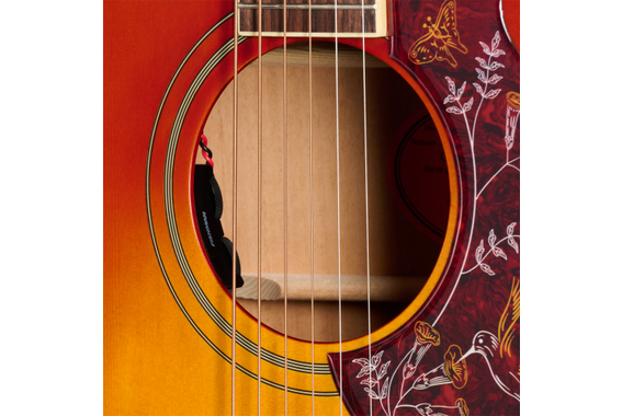 Epiphone Hummingbird Standard EC Cherry Sunburst image 7