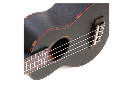 Cascha Premium Concert Mahogany Ukulele Set Black image 7
