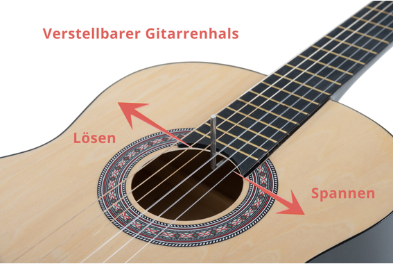 Calida CS-10 NT Chitarra Classica 4/4 Naturale image 7