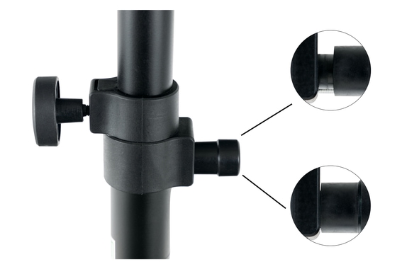 Trépied Haut-Parleur Pronomic 150cm avec Socle Rond Lot de 2 image 7