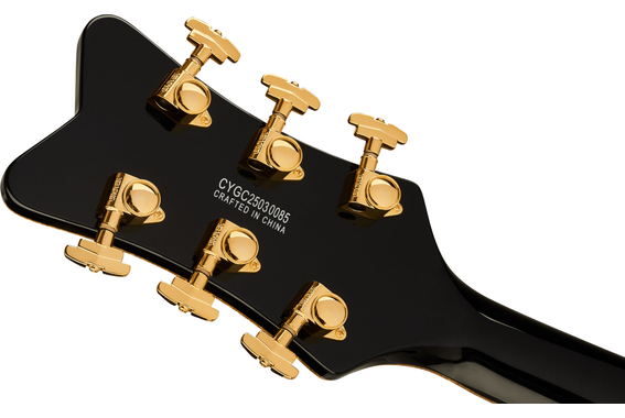 Gretsch Synchromatic Falcon Hollow Body Single-Cut with Bigsby Black image 7