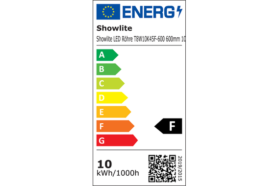 Showlite LED Röhre T8W10K45F-600 600mm 10Watt (Tageslichtweiß 4500K) image 7