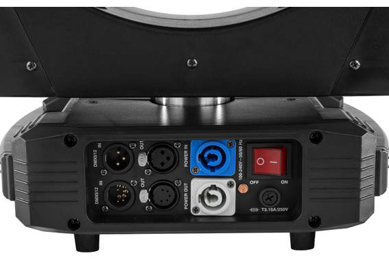 Eurolite Set 2x LED TMH-H380 Beam/Wash/Flowereffekt + Flightcase mit Rollen image 7
