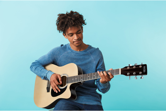 Rocktile WSD-8CE-NT Slim Line Westerngitarren Set  - Retoure (Zustand: sehr gut) image 7