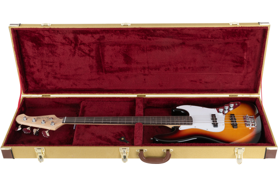 Shaman EBHCRT-2122TW Hardcase E-Bass Tweed image 7