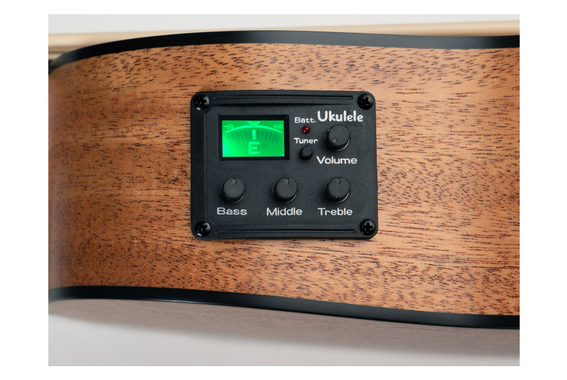 Cascha Bass Mahogany Ukulele image 7